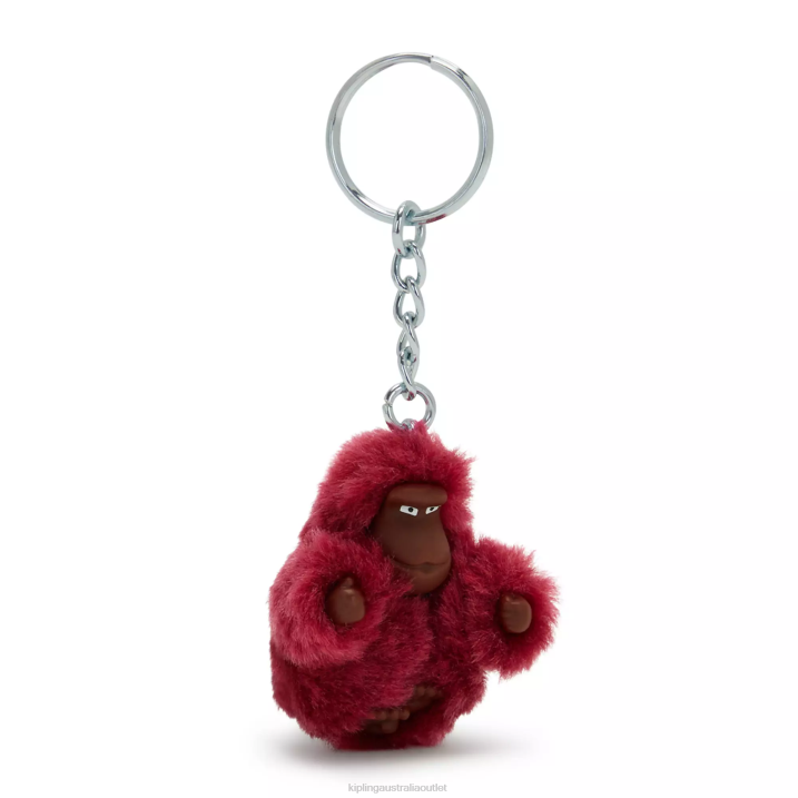 Sven Extra Small Monkey Keychain Kipling Beet Red Women 8T6J709 Keychains