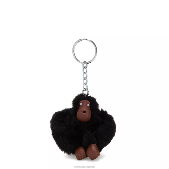 Sven Monkey Keychain Kipling Black Tonal Women 8T6J692 Keychains