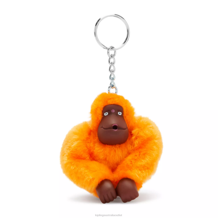 Sven Monkey Keychain Kipling Tiger Orange Women 8T6J691 Keychains