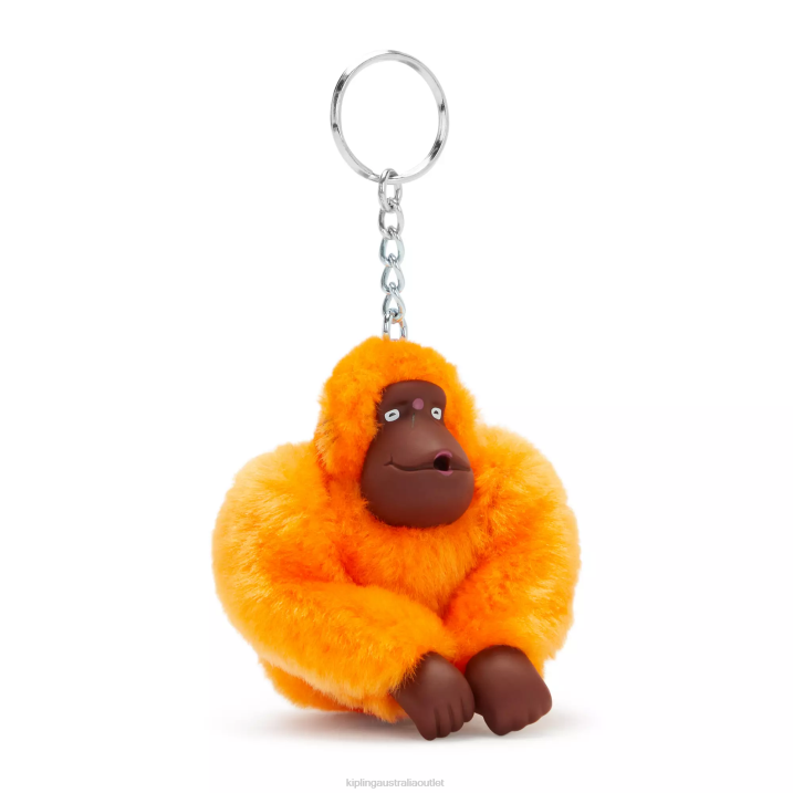 Sven Monkey Keychain Kipling Tiger Orange Women 8T6J691 Keychains