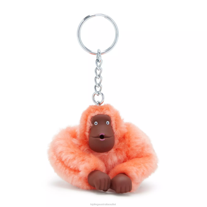 Sven Small Monkey Keychain Kipling Cool Coral Women 8T6J673 Keychains