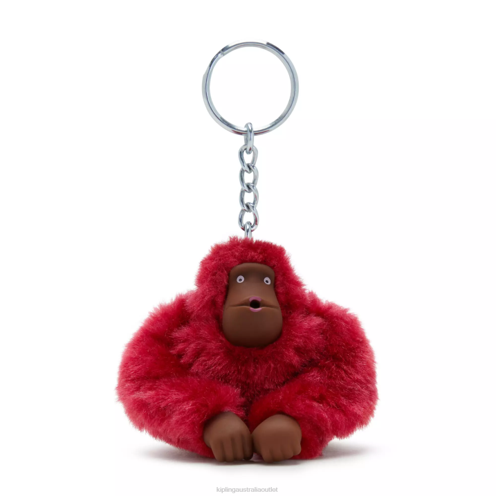 Sven Small Monkey Keychain Kipling Regal Ruby Women 8T6J675 Keychains