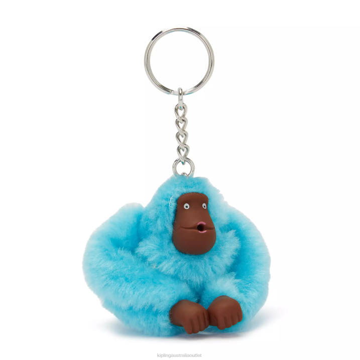Sven Small Monkey Keychain Kipling Sea Blue Women 8T6J664 Keychains