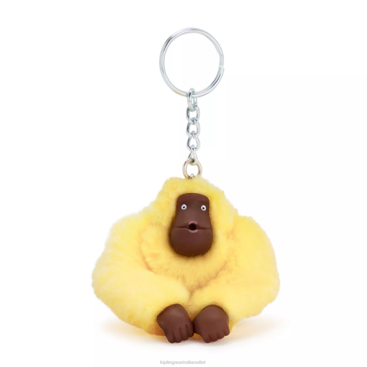 Sven Small Monkey Keychain Kipling Sunflower Yellow Women 8T6J670 Keychains