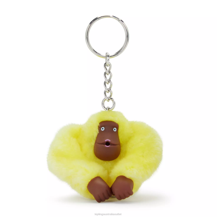 Sven Small Monkey Keychain Kipling Sunlight Yellow Women 8T6J665 Keychains