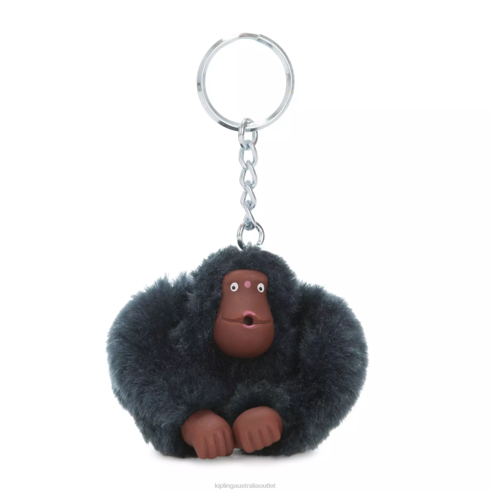 Sven Small Monkey Keychain Kipling True Blue Tonal Women 8T6J671 Keychains