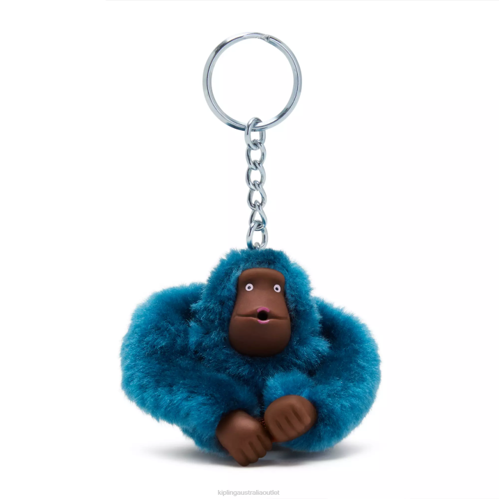 Sven Small Monkey Keychain Kipling Twinkle Teal Women 8T6J680 Keychains