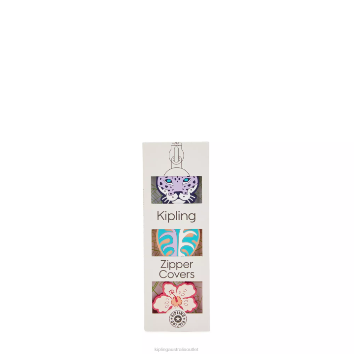 Zipper Pullers Kipling Tiger Flower Women 8T6J716 Keychains