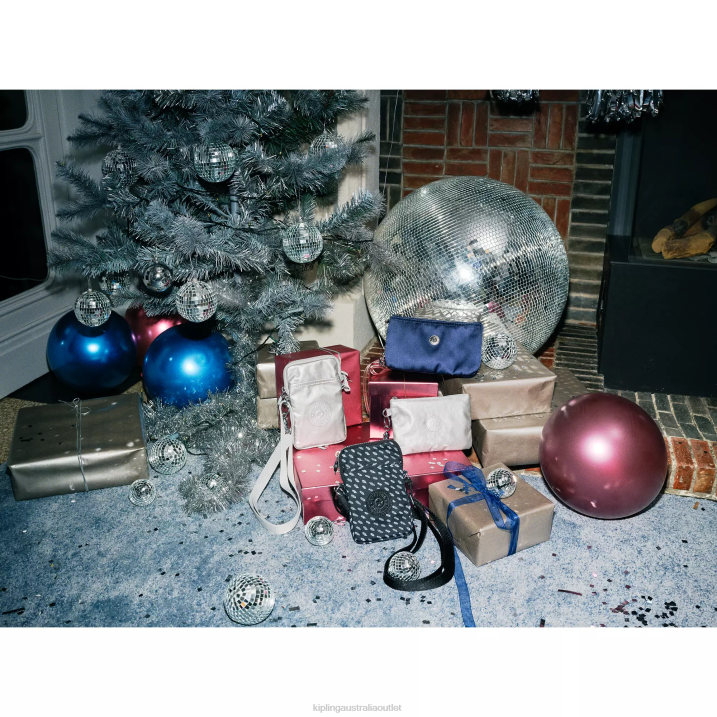 Creativity Large Pouch Kipling Cosmic Blue Women 8T6J612 Pouches