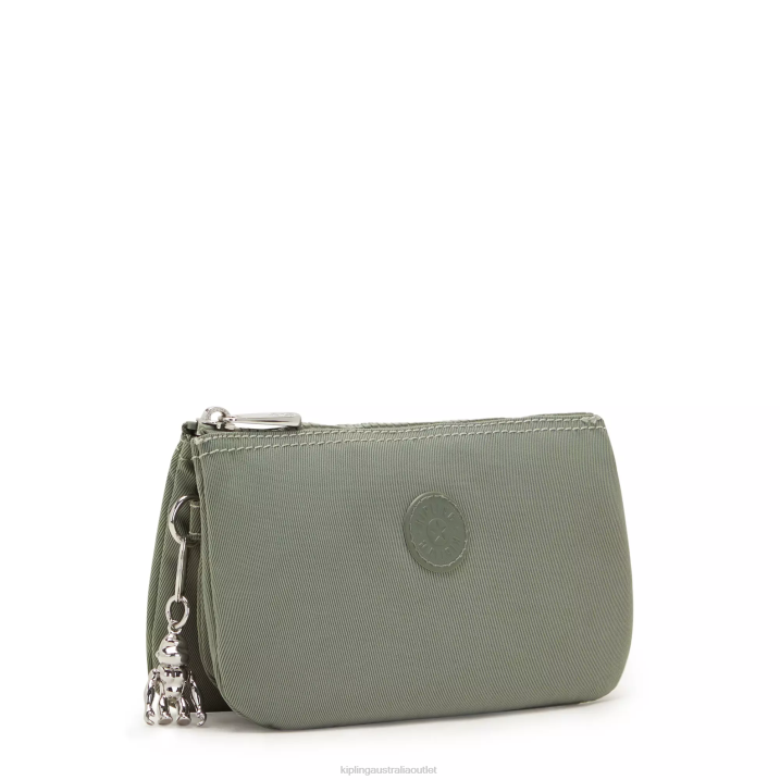 Creativity Large Pouch Kipling Dark Seaweed Women 8T6J605 Pouches