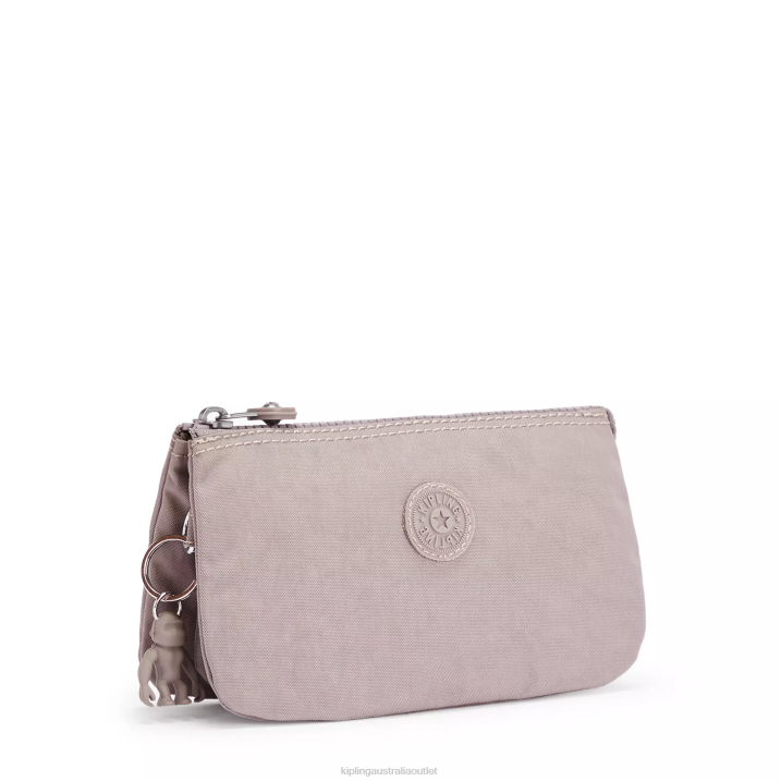 Creativity Large Pouch Kipling Grey Gris Women 8T6J533 Pouches
