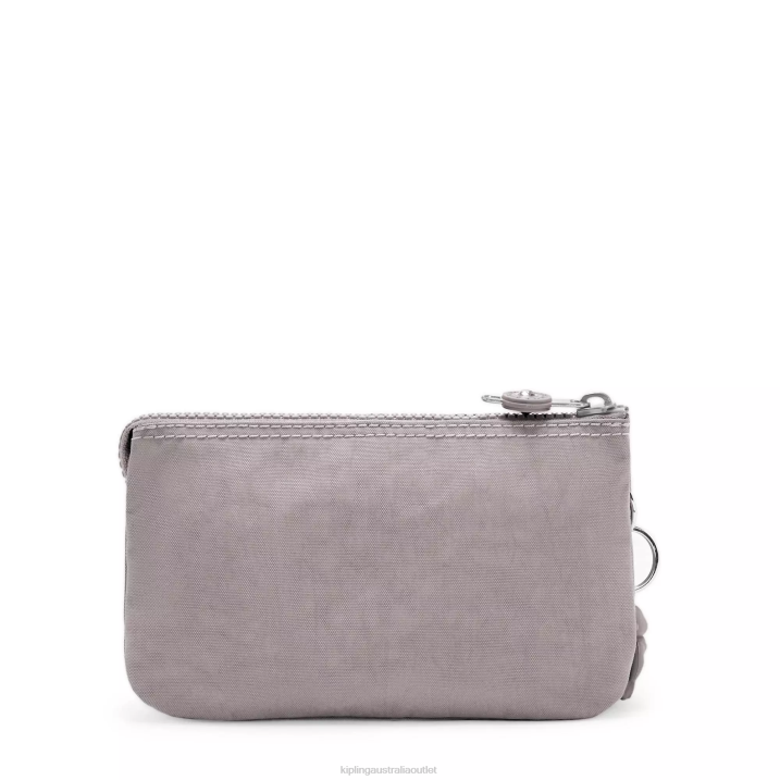 Creativity Large Pouch Kipling Grey Gris Women 8T6J533 Pouches