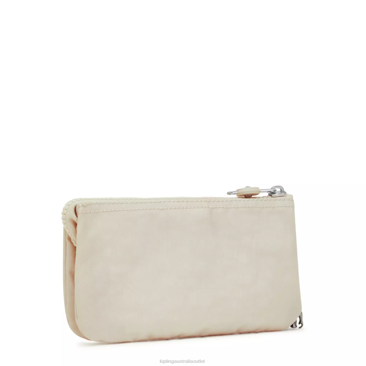 Creativity Large Pouch Kipling Light Sand Women 8T6J539 Pouches