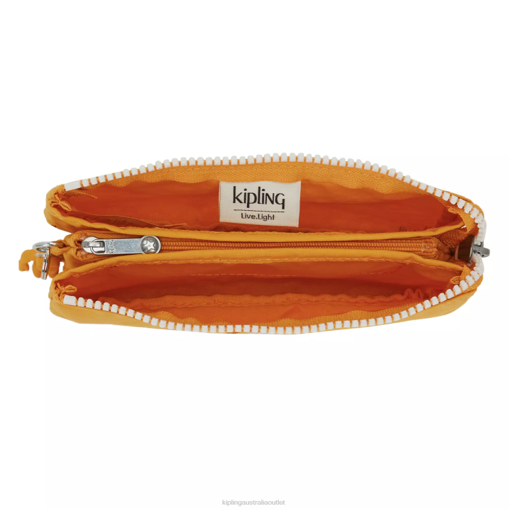 Creativity Large Pouch Kipling Rapid Yellow Women 8T6J534 Pouches