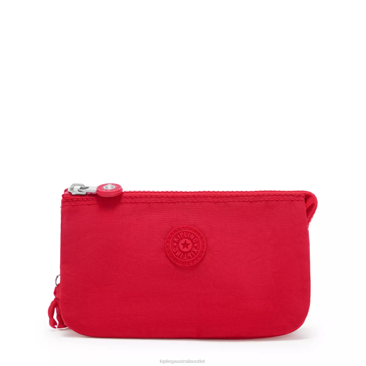 Creativity Large Pouch Kipling Red Rouge Women 8T6J538 Pouches