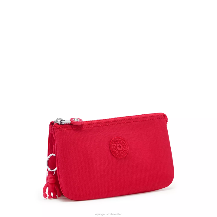 Creativity Large Pouch Kipling Red Rouge Women 8T6J538 Pouches