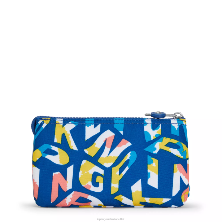 Creativity Large Printed Pouch Kipling Neon Women 8T6J305 Pouches