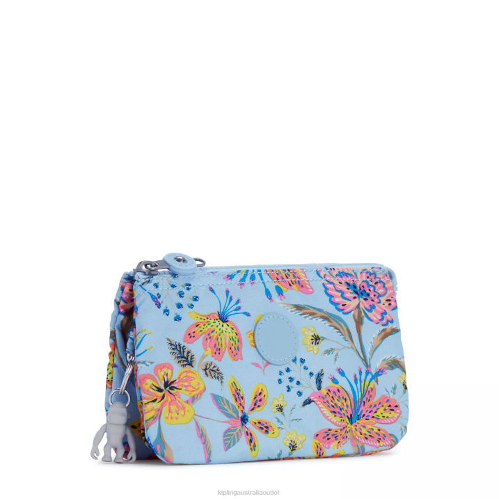 Creativity Large Printed Pouch Kipling Wild Flowers Women 8T6J308 Pouches