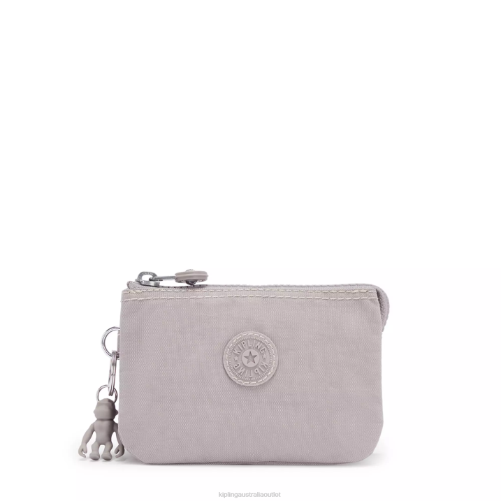 Creativity Small Pouch Kipling Grey Gris Women 8T6J558 Pouches