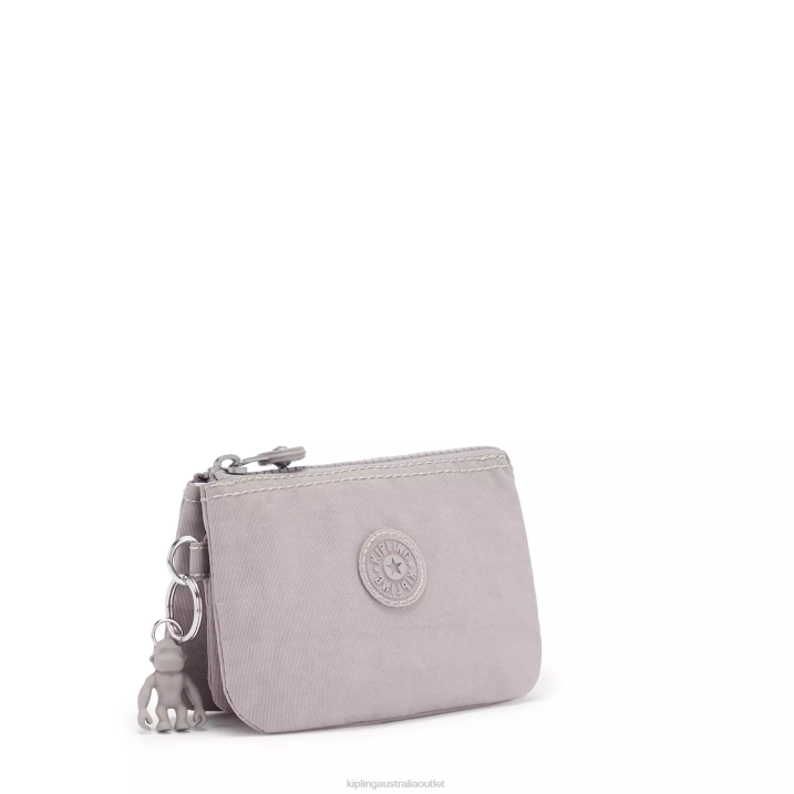 Creativity Small Pouch Kipling Grey Gris Women 8T6J558 Pouches