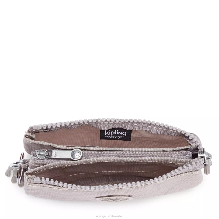 Creativity Small Pouch Kipling Grey Gris Women 8T6J558 Pouches