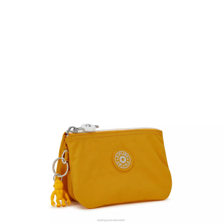 Creativity Small Pouch Kipling Rapid Yellow Women 8T6J559 Pouches