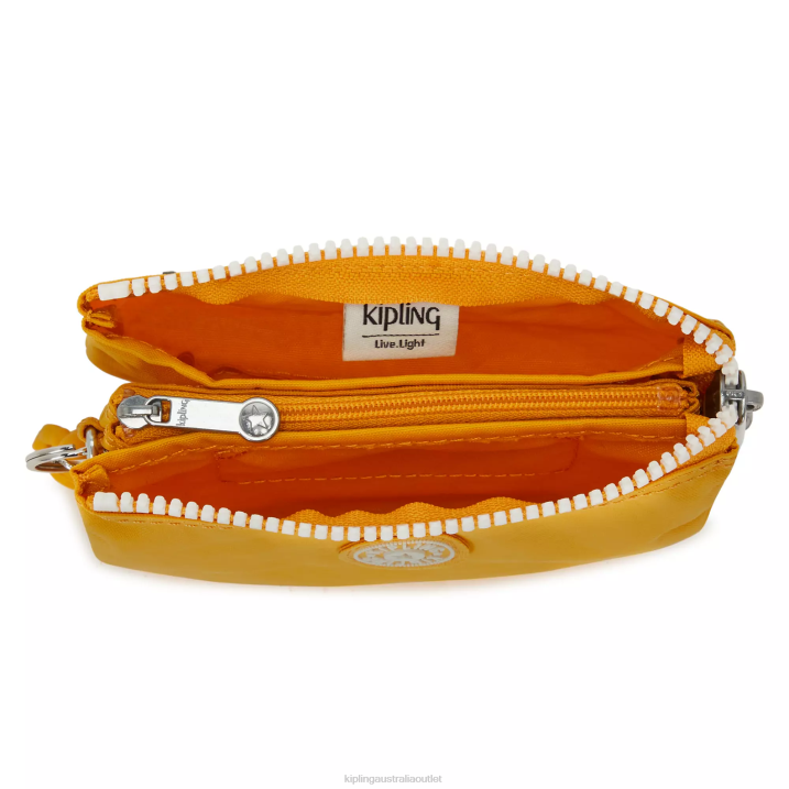 Creativity Small Pouch Kipling Rapid Yellow Women 8T6J559 Pouches