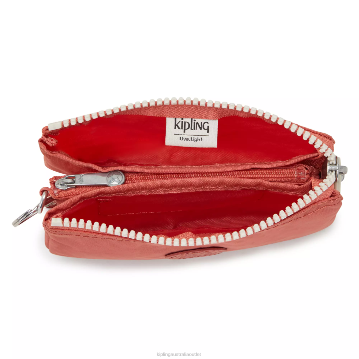 Creativity Small Pouch Kipling Vintage Pink Women 8T6J563 Pouches