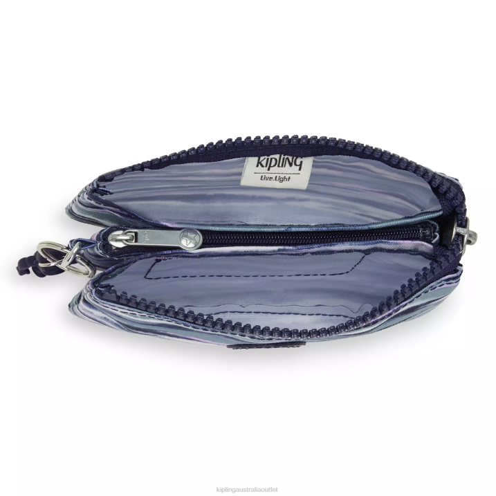 Creativity Small Printed Pouch Kipling Brush Stripes Women 8T6J603 Pouches