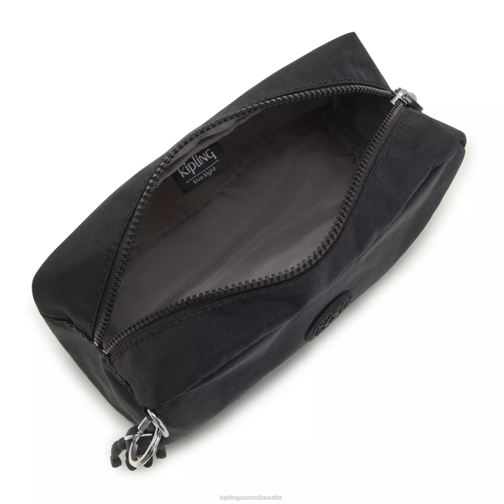 Gleam Pouch Kipling Black Noir Women 8T6J314 Pouches