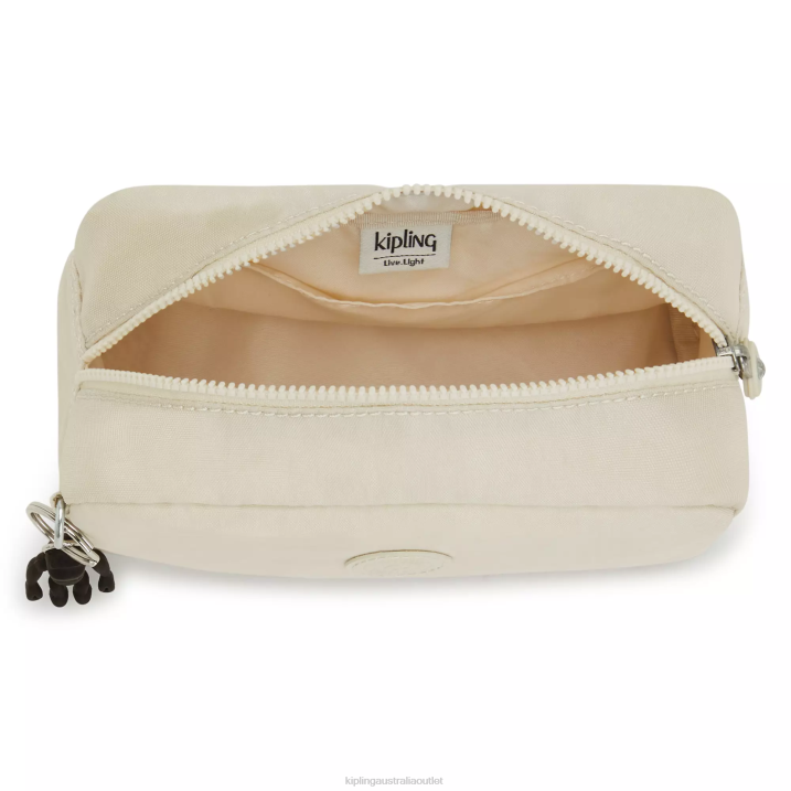 Gleam Pouch Kipling Light Sand Women 8T6J313 Pouches
