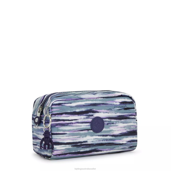 Gleam Printed Pouch Kipling Brush Stripes Women 8T6J528 Pouches