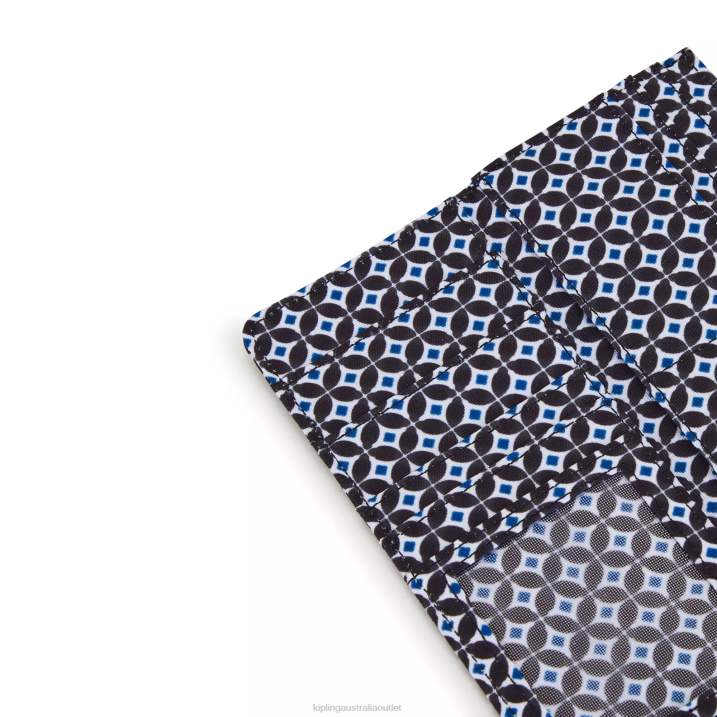 Money Land Printed Snap Wallet Kipling Blackish Tile Women 8T6J312 Wallets & Wristlets