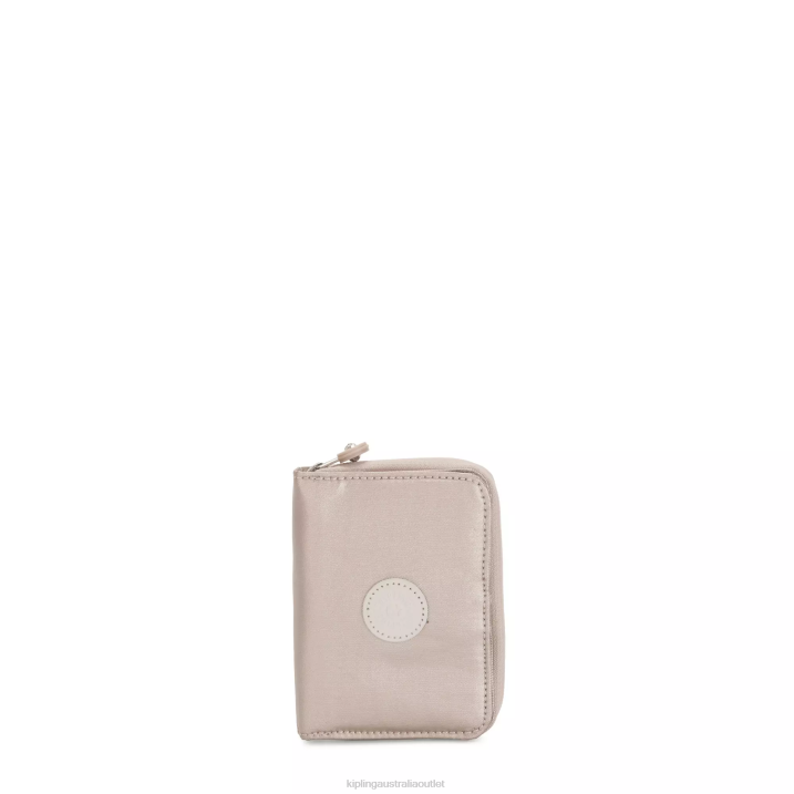 Money Love Metallic Small Wallet Kipling Metallic Glow Women 8T6J552 Wallets & Wristlets