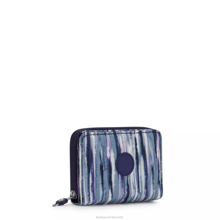 Money Love Small Printed Wallet Kipling Brush Stripes Women 8T6J292 Wallets & Wristlets