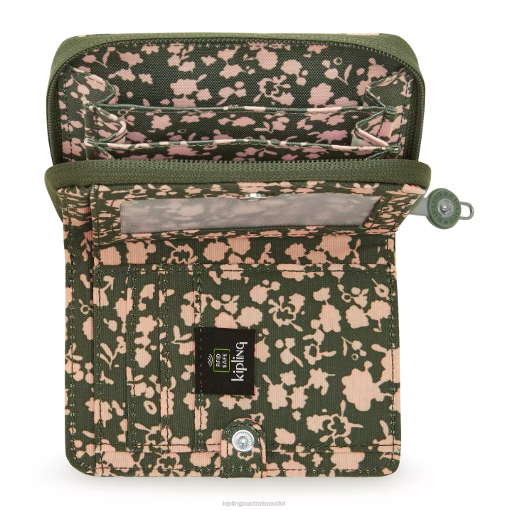 Money Love Small Printed Wallet Kipling Fresh Floral Women 8T6J294 Wallets & Wristlets