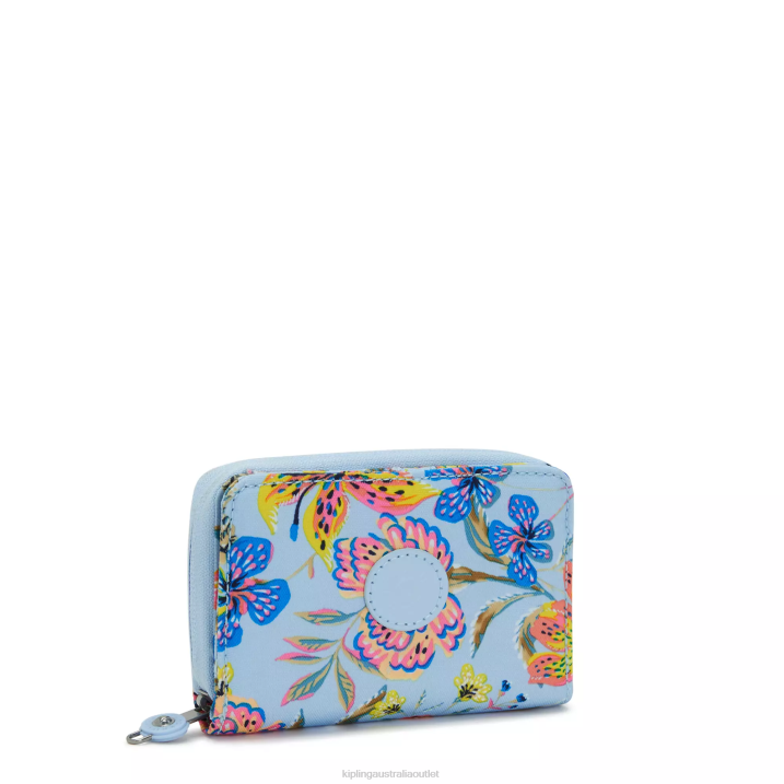 Money Love Small Printed Wallet Kipling Wild Flowers Women 8T6J296 Wallets & Wristlets
