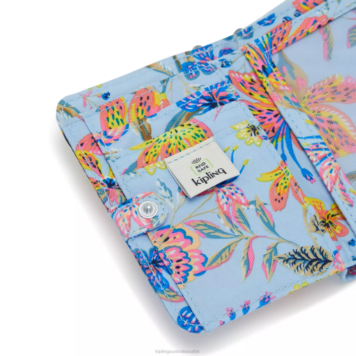 Money Love Small Printed Wallet Kipling Wild Flowers Women 8T6J296 Wallets & Wristlets