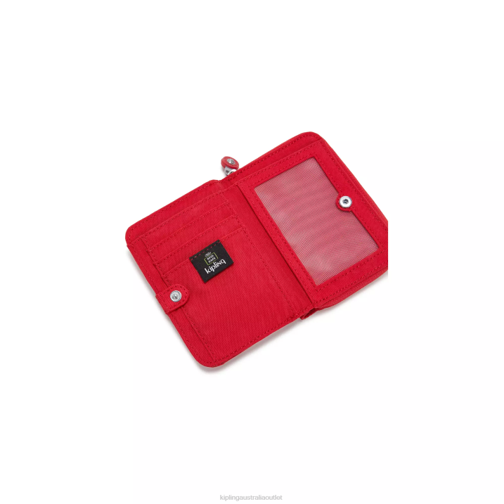 Money Love Small Wallet Kipling Red Rouge Women 8T6J302 Wallets & Wristlets