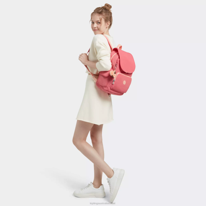City Pack Backpack Kipling Joyous Pink Women 8T6J355 Fashion Backpacks