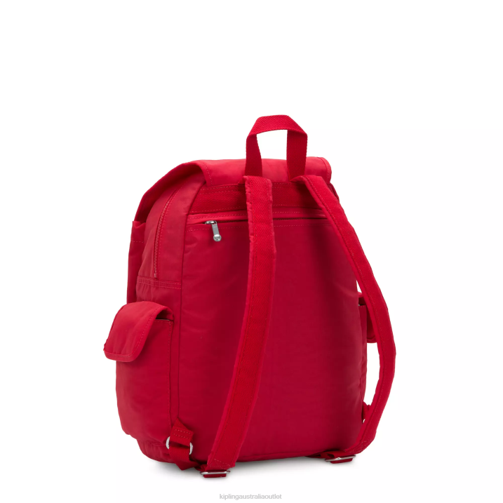 City Pack Backpack Kipling Red Rouge Women 8T6J354 Fashion Backpacks