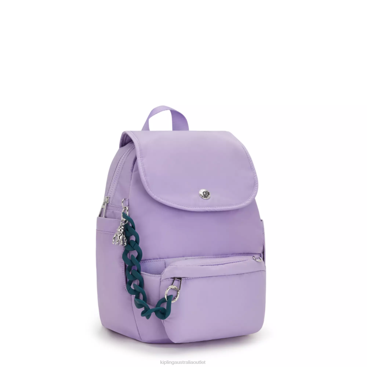 City Pack Small Victoria Tang Convertible Backpack Kipling VT Ice lavender Women 8T6J361 Fashion Backpacks