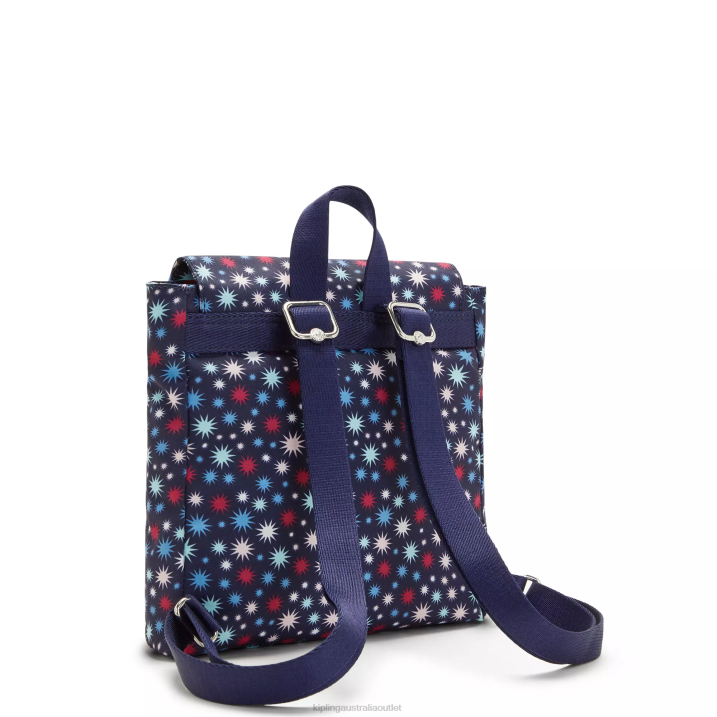 Dannie Printed Small Backpack Kipling Funky Stars Women 8T6J390 Fashion Backpacks