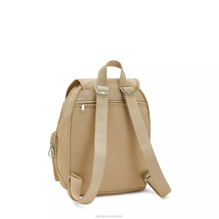New City Pack Backpack Kipling Natural Beige Women 8T6J360 Fashion Backpacks