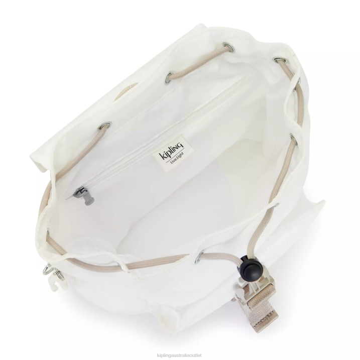 Ibro Backpack Kipling Alabaster Women 8T6J334 Medium Backpacks