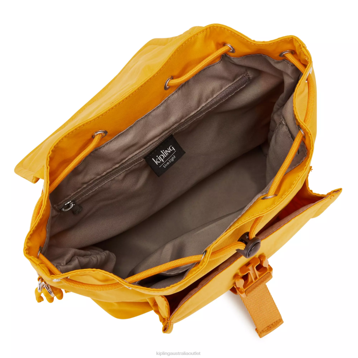 Ibro Backpack Kipling RapidÂ YellowÂ M Women 8T6J335 Medium Backpacks