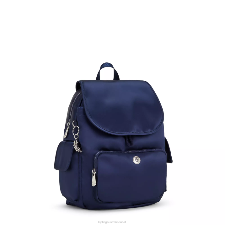 City Pack Small Backpack Kipling Cosmic Blue Women 8T6J379 Small Backpacks