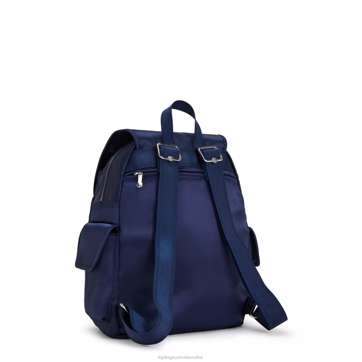 City Pack Small Backpack Kipling Cosmic Blue Women 8T6J379 Small Backpacks