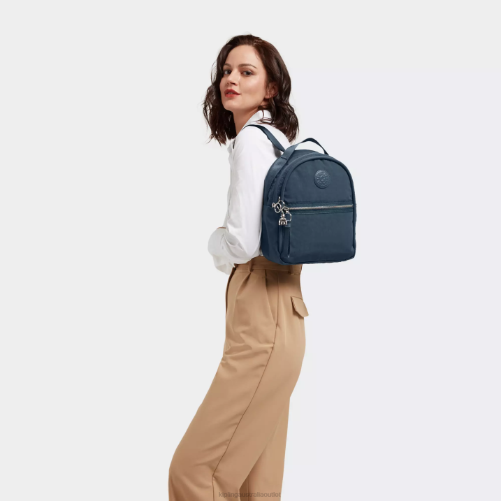 Kae Backpack Kipling Nocturnal Grey Women 8T6J501 Small Backpacks