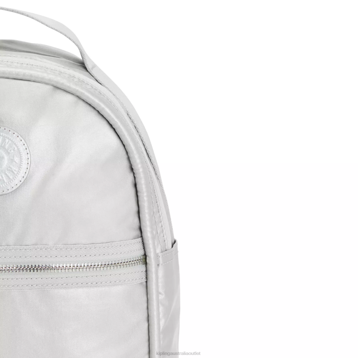 Kae Metallic Backpack Kipling Bright Metallic Women 8T6J385 Small Backpacks